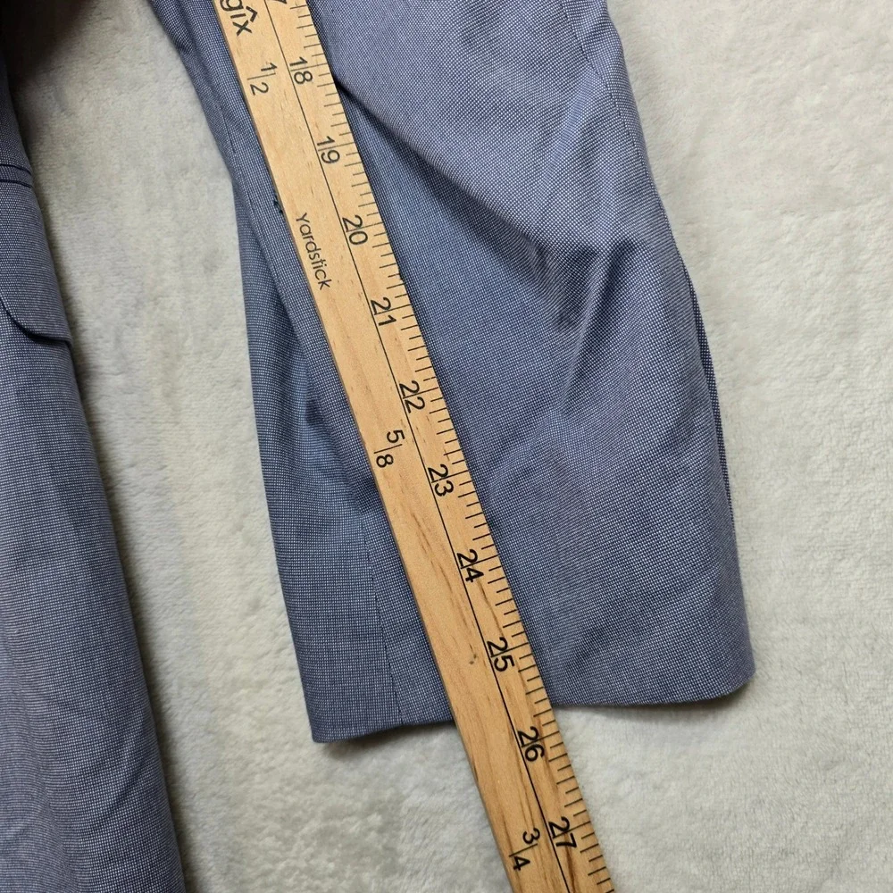 Tommy Hilfiger Cotton Sport‎ Coat Mens 40L Blue Stretch Blazer Jacket $295 NEW